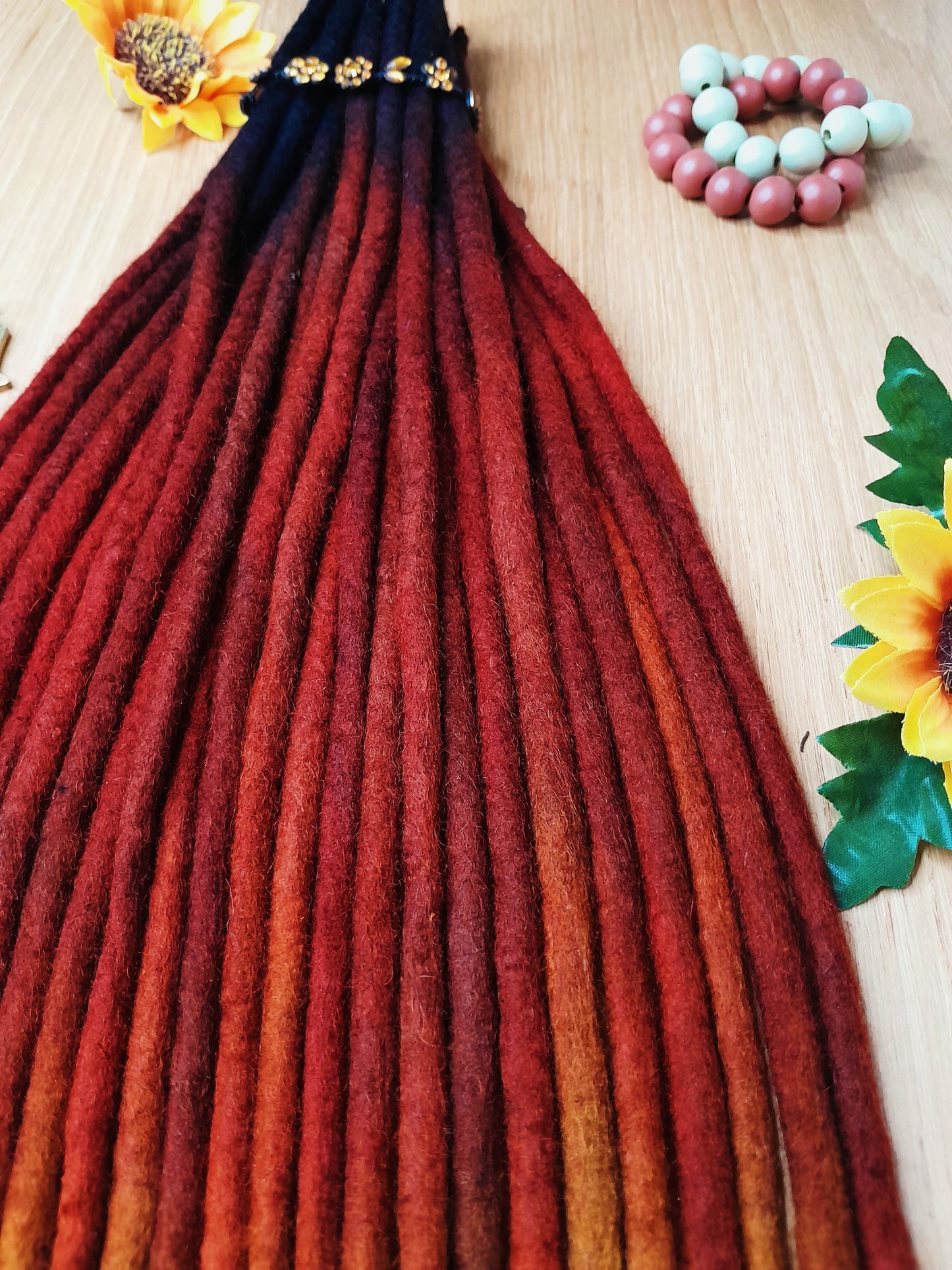 Black, Brown and Blonde Dreadlocks